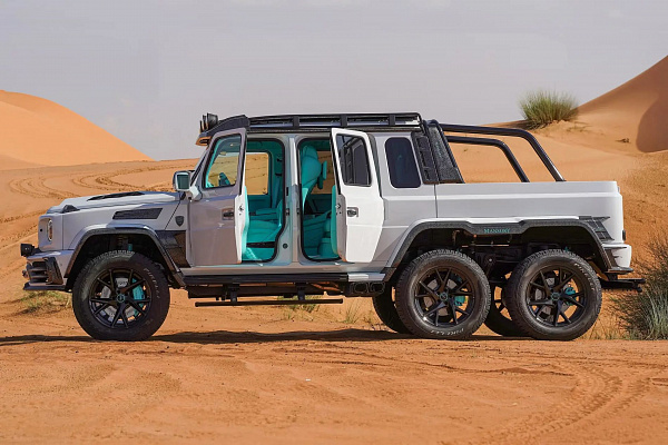 Фото дисков Mansory YN.5 Черный глянец на Mercedes-Benz G-Class III