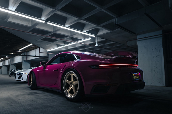 Фото дисков Strasse Wheels S5 Track Глянцевая бронза на Porsche 911 VIII
