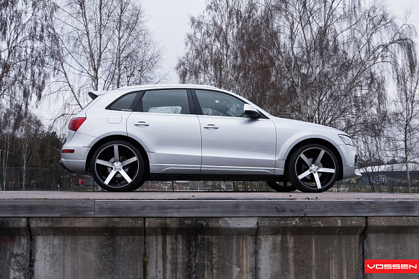 Фото дисков Vossen CV3 Алмазная проточка на Audi Q5 (8R)