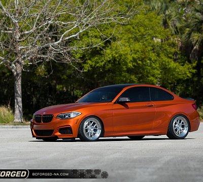 Фото дисков BC Forged LE52 // MLE52 на BMW 2/M2 (F22/F87)