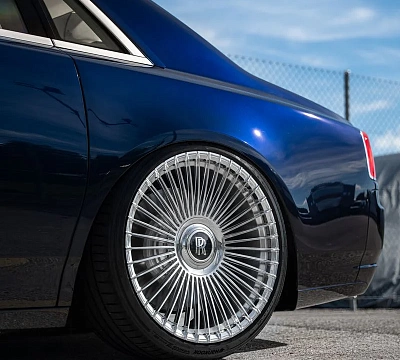 Фото дисков ST Wheels ST5 на Rolls-Royce Wraith
