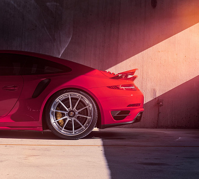Фото дисков Anrky AN38 на Porsche 911 VII