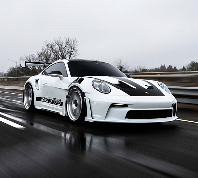 Фото дисков HRE 303 на Porsche 911 VIII