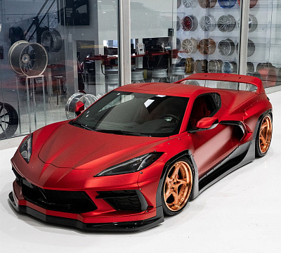 Фото дисков Anrky XR-305 на Chevrolet Corvette C8