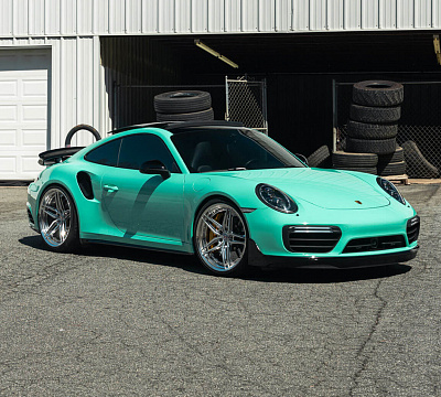 Фото дисков HRE S107SC на Porsche 911 VII