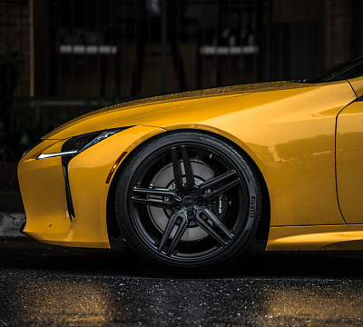 Фото дисков Vossen HF-1 на Lexus LC 500
