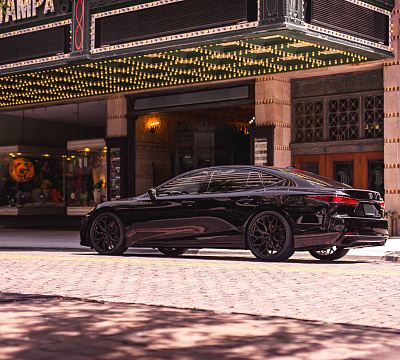 Фото дисков Vossen HF-2 на  Lexus LS V