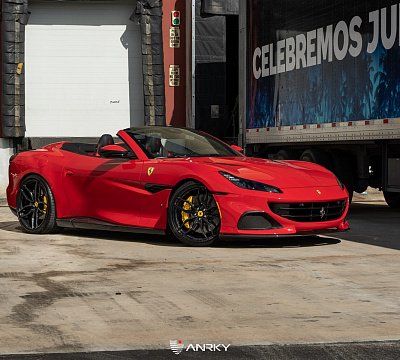 Фото дисков Anrky AN11 на Ferrari Portofino