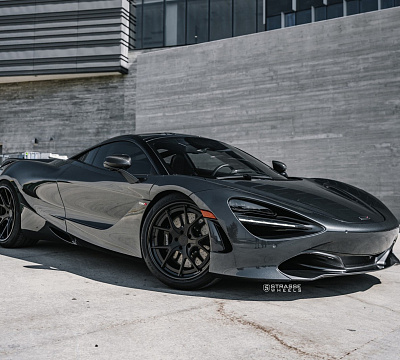 Фото дисков Strasse Wheels SM5R Deep Concave FS на McLaren 720S