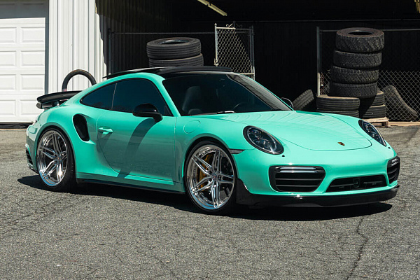 Фото дисков HRE S107SC Полированный лак на Porsche 911 VII