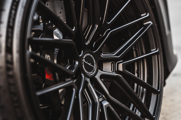 Фото дисков Brixton Forged VL4 Черный сатин на Audi A/RS 7 (4G)