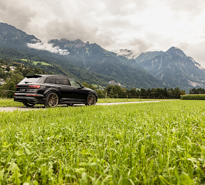 Фото дисков Vossen HF-7 на Audi Q7 (4M)
