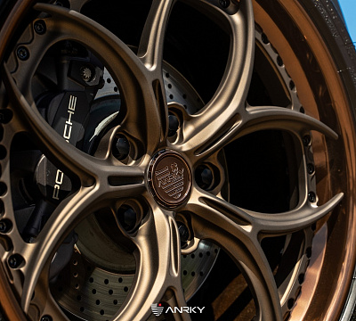 Фото дисков Anrky S3-X0 на Porsche 911 VIII