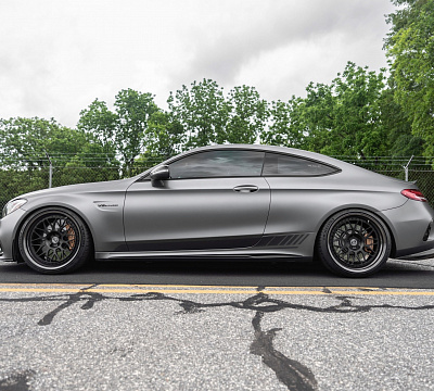 Фото дисков HRE 300 на Mercedes-Benz C-Class (W205)
