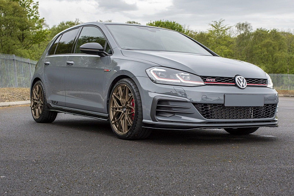 Фото дисков Bola FLV Сатиновая бронза на Volkswagen Golf VII
