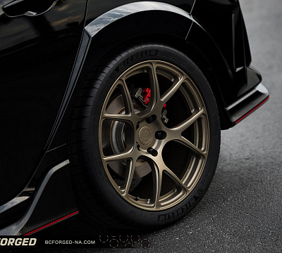 Фото дисков BC Forged RZ05 на Honda Civic Type R FL5