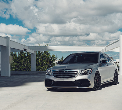 Фото дисков Vossen S17-04 на Mercedes-Benz S-Class (W222, C217)