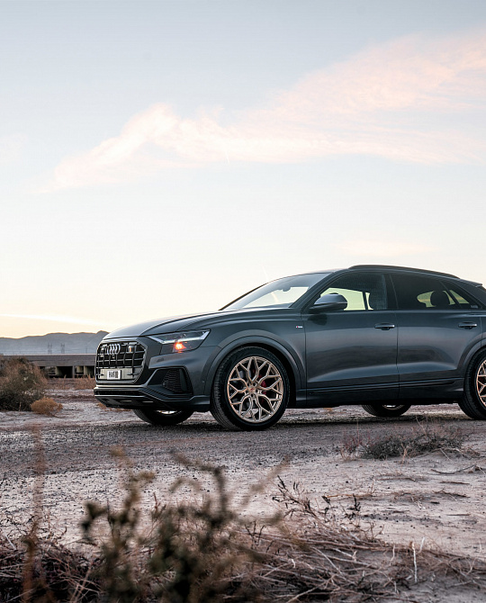 Фото дисков S17-01 Сатиновая шампань на Audi Q8
