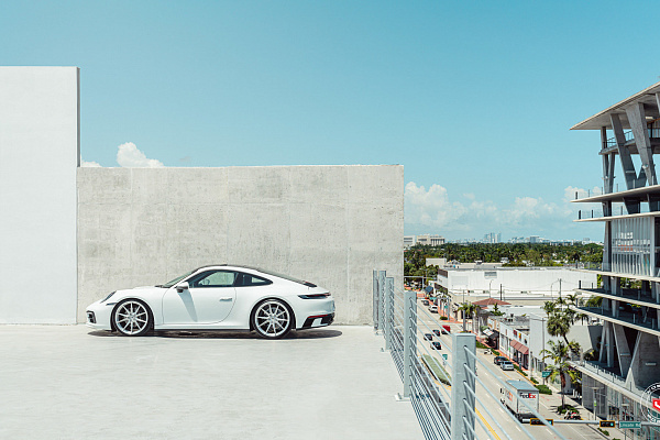 Фото дисков Vossen EVO-2 Глянцевый лак на Porsche 911 VIII