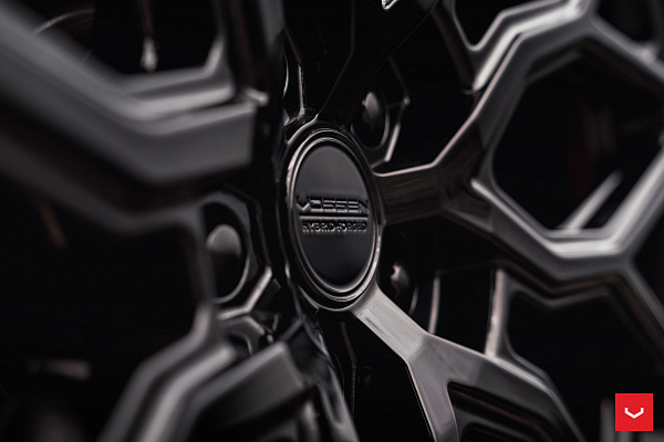 Фото дисков Vossen HF-2 Черный сатин на Range Rover IV