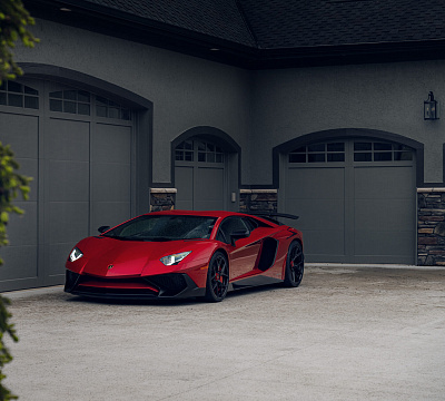 Фото дисков Vossen S21-01 на Lamborghini Aventador