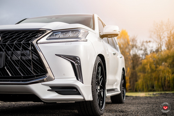 Фото дисков Vossen S17-07 (3-Piece) Черный сатин на Lexus LX III