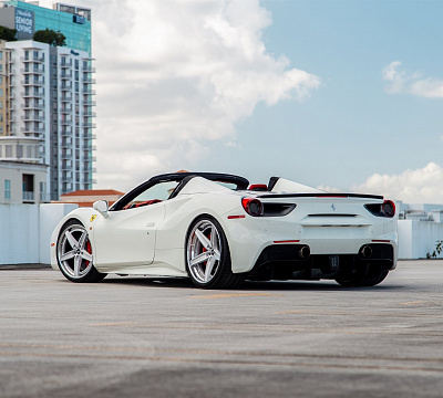 Фото дисков Anrky AN35 на Ferrari 488
