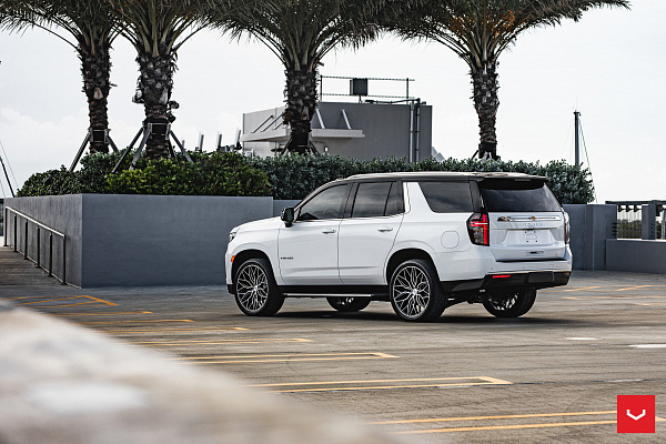 Фото дисков Vossen HF6-3 Алмазная проточка на Chevrolet Tahoe V