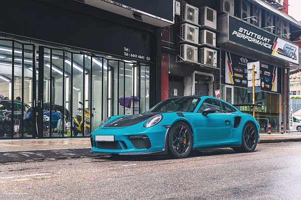 Фото дисков Brixton Forged CM5-R Черный сатин на Porsche 911 VII