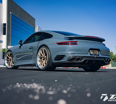 Фото дисков Anrky AN38 на Porsche 911 VII