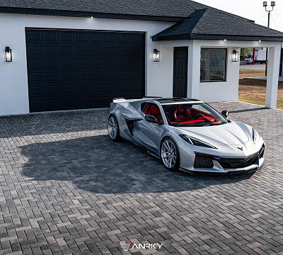 Фото дисков Anrky AN24 на Chevrolet Corvette C8