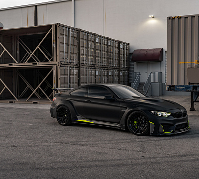 Фото дисков Vossen M-X3 (3-Piece) на BMW 4/M4 (F32/F82)