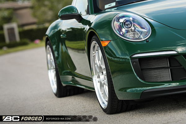 Фото дисков BC Forged LE81 // MLE81 Глянцевый лак на Porsche 911 VII
