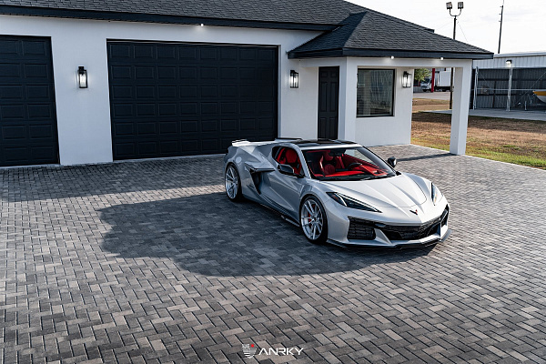Фото дисков Anrky AN24 Глянцевый лак на Chevrolet Corvette C8