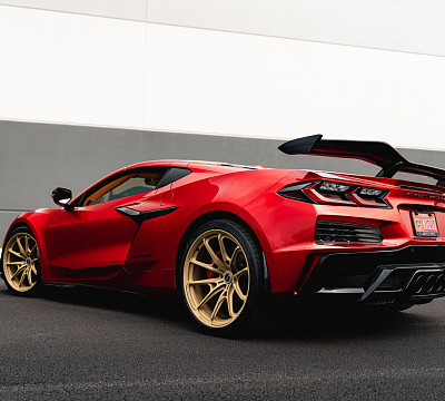 Фото дисков Brixton Forged PF11 R / RS на Chevrolet Corvette C8