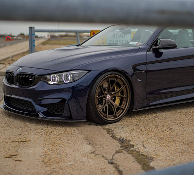 Фото дисков HRE S101 на BMW 4/M4 (F32/F82)