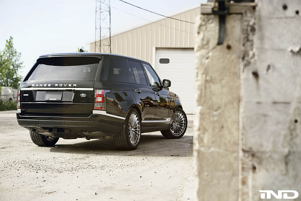 Фото дисков HRE S209H Сатиновый тонированный лак на Range Rover IV