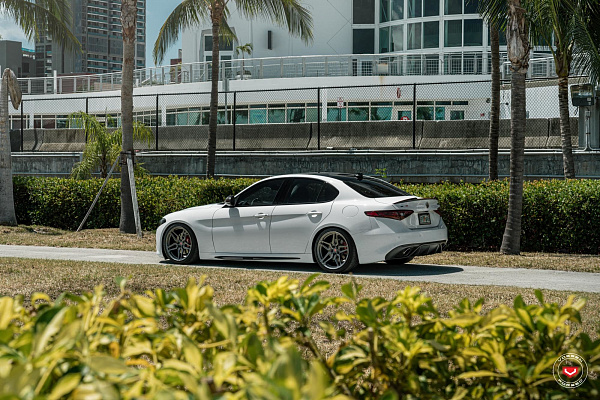 Фото дисков Vossen M-X1 Глянцевый графит на Alfa Romeo Giulia II (952)
