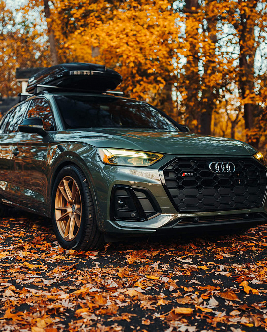 Фото дисков FF04 Сатиновое золото на Audi Q5 (FY)