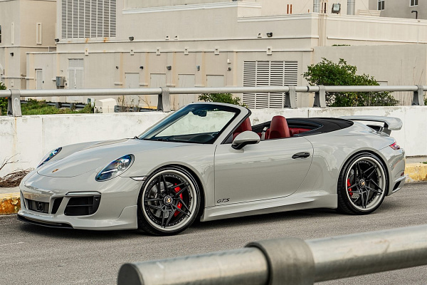 Фото дисков Anrky S3-X3 Черный сатин на Porsche 911 VII