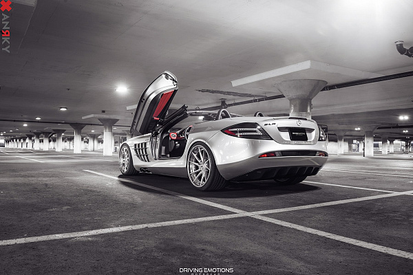 Фото дисков Anrky AN33 Глянцевый лак на Mercedes-Benz SLR McLaren