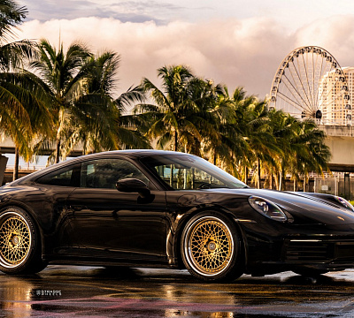 Фото дисков Strasse Wheels SC20 Track на Porsche 911 VIII