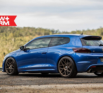 Фото дисков HRE FF01 на Volkswagen Scirocco III