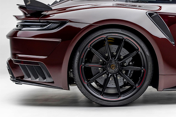 Фото дисков Brixton Forged R11-RS Черный сатин на Porsche 911 VIII