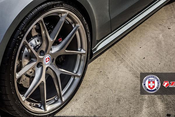 Фото дисков HRE P101 Сатиновый тонированный лак на Audi A/S/RS 5 (8T)