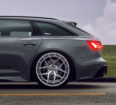 Фото дисков Vossen HFX-1 (5-Lug) на Audi A/RS 7 (4K)