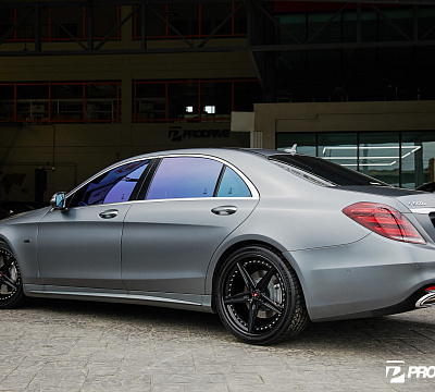 Фото дисков Vossen M-X5 (3-Piece) на Mercedes-Benz S-Class (W222, C217)