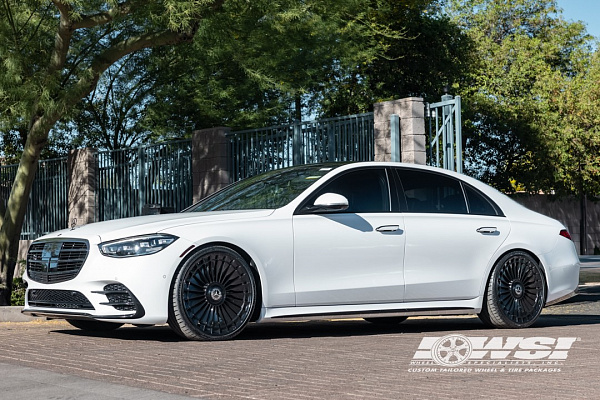 Фото дисков Giovanna Kapletta Черный глянец на Mercedes-Benz S-Class (W223)