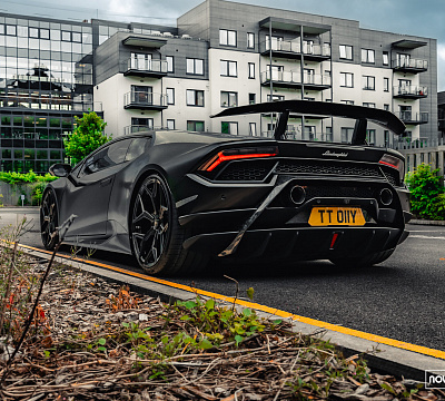 Фото дисков NOVITEC NL4 на Lamborghini Huracan