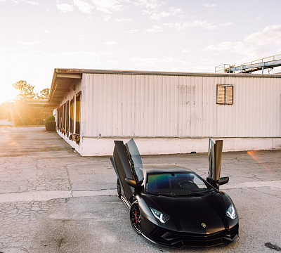 Фото дисков Brixton Forged TR05 на Lamborghini Aventador